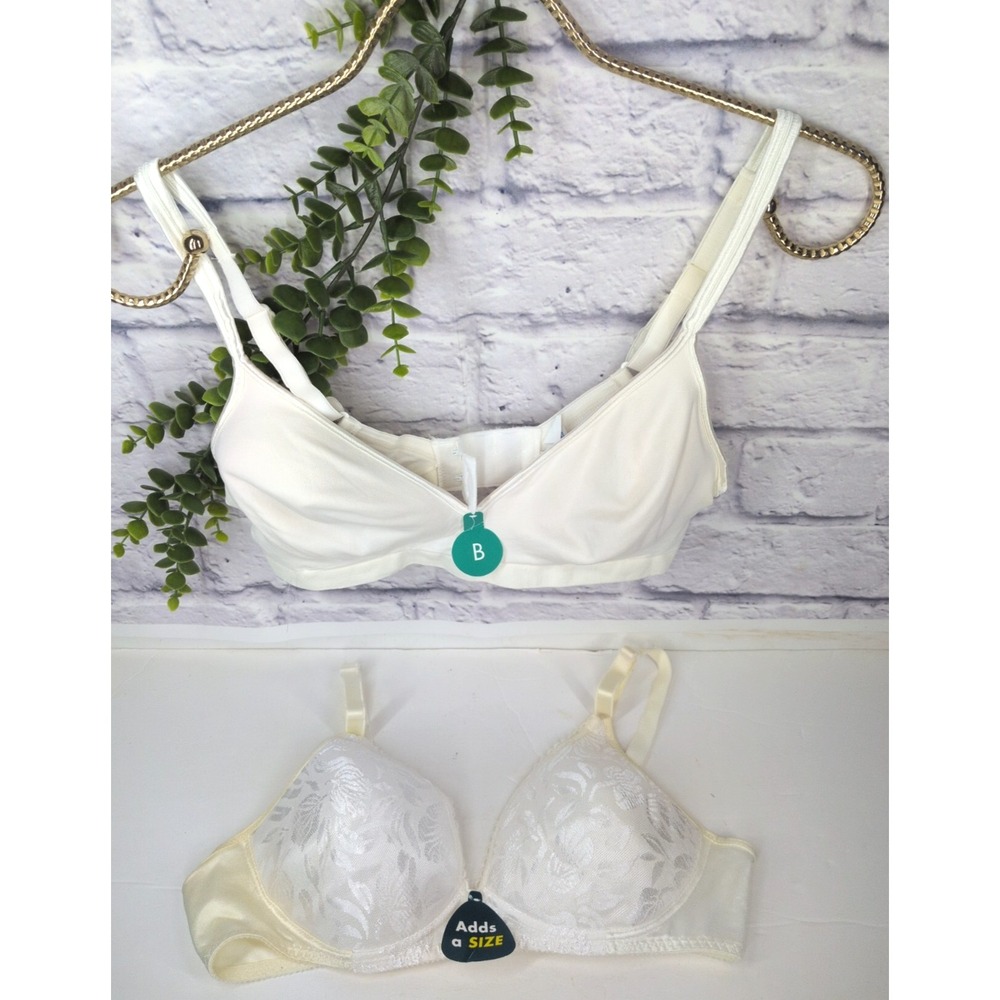 36B NWT 2😍Vintage Playtex Thank Goodness It Fits Bra Soft No Underwire! Comfort